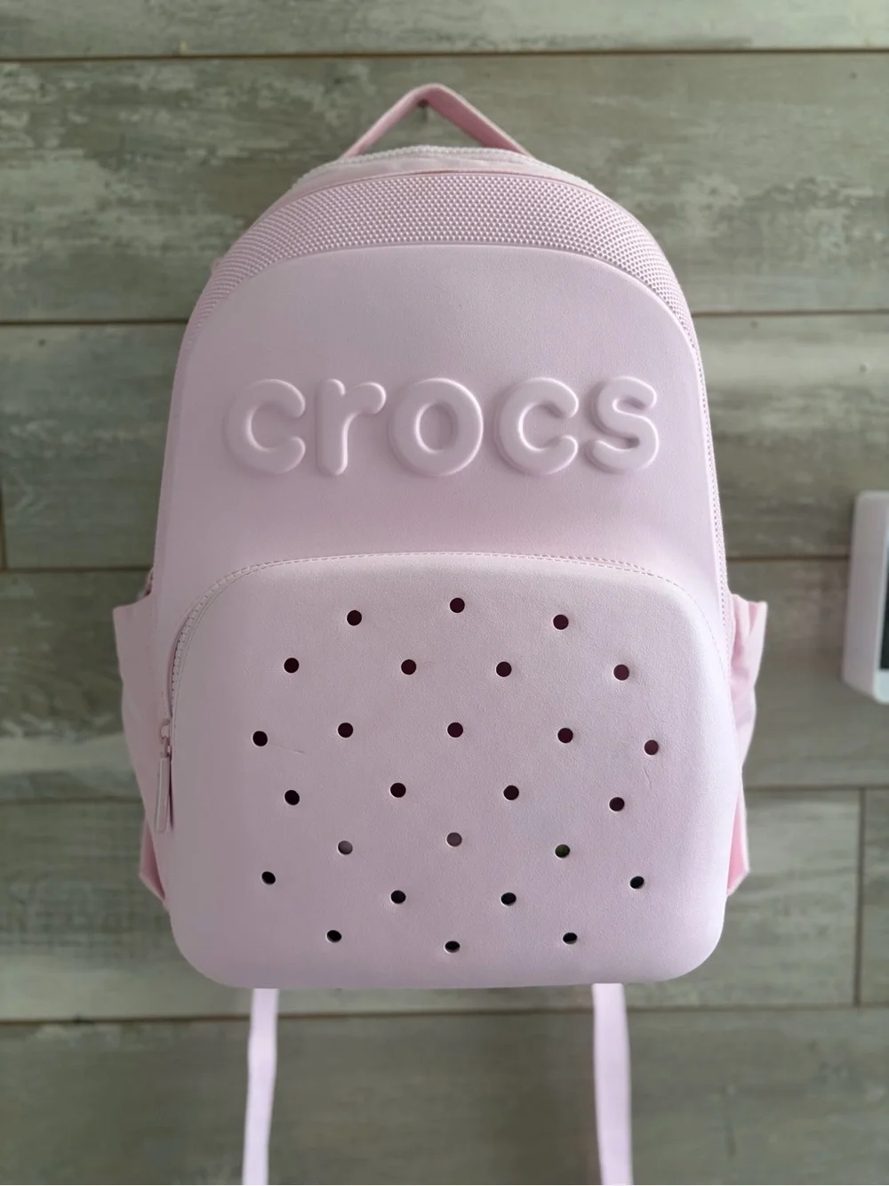 CROCS  backpack in Pink Milk Color